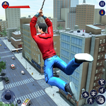 Flying Spider Fight Hero Games icon