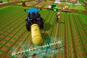 Jeu de conduite de réel 2020 - Farming Simulator Affiche