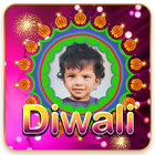 Diwali English Photo Greetings icône