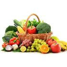 vegetables and fruits icône