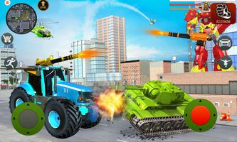 Flying Tractor Robot Transform Juegos Robot Games captura de pantalla 2