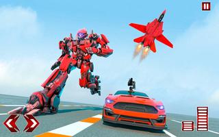 Air Jet Robot Car Transform Bike War 스크린샷 2