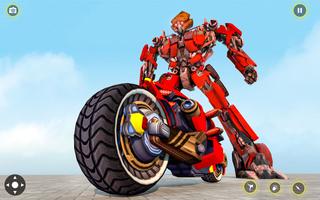 Bike Robot Car Game: Police Robot Transform Games capture d'écran 3