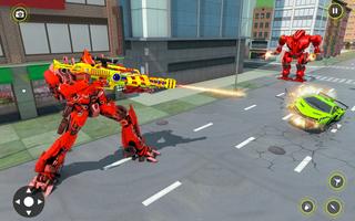 Bike Robot Car Game: Police Robot Transform Games captura de pantalla 2