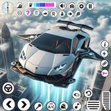 Flying Car Simulator Car Game icône