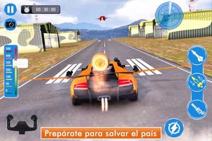 Car Flying Shooting: Car games captura de pantalla 1