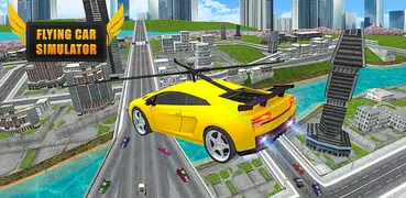 空飛ぶ車のシューティング - 車のゲーム