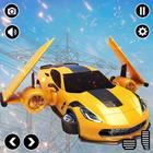 Flying Car Shooting - Car Game icon