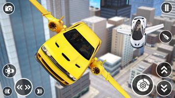 Flying Car Shooting - Car Game screenshot 1