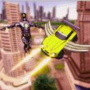 Flying Car Robot Game 2019:Flight Drive Simulator APK