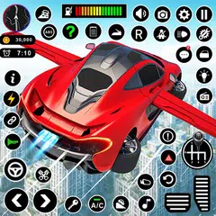 Flying Car Robot Shooting Game APK download