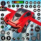 آیکون‌ Flying Car Games 3D- Car Games