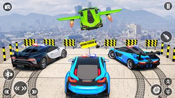 Flying Car Games 3D- Car Games اسکرین شاٹ 1