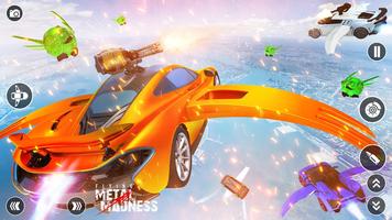 Flying Car Shooting Games 3D 截圖 2
