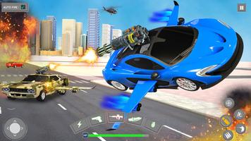 volador coche robot coche game captura de pantalla 1