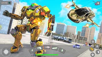 volador coche robot coche game captura de pantalla 2