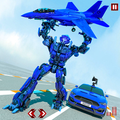 Flying Car Games - Super Robot Transformation Game
