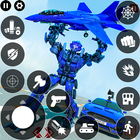 スーパーロボット ゲーム - 飛ぶ車 シューティングゲーム アイコン