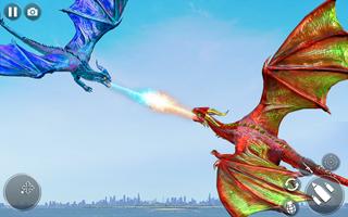 Flying Dragon Robot Transformation Car Game ảnh chụp màn hình 3