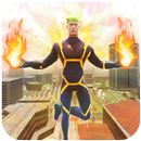 Flying Speed Flame Hero- Flame Hero Robot Game-APK