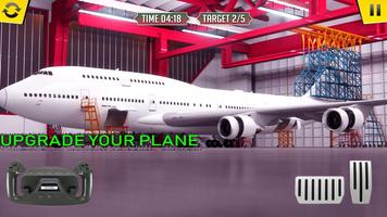 برنامه‌نما Flying Flight Drive Simulator 3D:Jet Plane 2019 عکس از صفحه