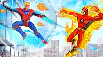 Snow Hero Robot Rescue Ice Man تصوير الشاشة 1