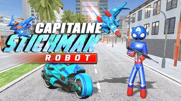 US Robot Stickman Rope Hero -  poster