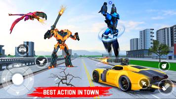 Dino Robort Car Transform Game ảnh chụp màn hình 2