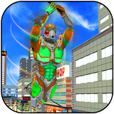 Flying Robot Real Rope Hero -  icono