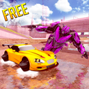 Flying Robot Car  Simulator Game 2019-Flight Drive APK