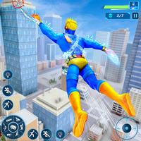 Snow Storm Super Hero Game 3D poster