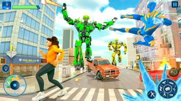 Snow Storm Super Hero Game 3D screenshot 3