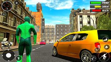 Flying Spider Rope Hero - Crime City Rescue Game screenshot 1