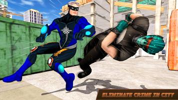 Rope Super Flying Hero Webman Ekran Görüntüsü 1