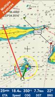 Aegean Sea GPS Map Navigator poster