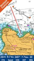 Basse Normandie GPS Charts ポスター