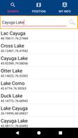 Cayuga Lake Gps Map Navigator captura de pantalla 1