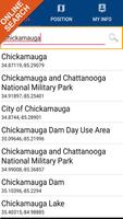 Chickamauga Lake Offline Chart imagem de tela 3