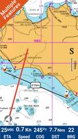 Eolie Islands GPS Charts poster