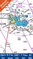 Galapagos Islands GPS Charts ポスター