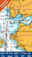 Poster Grecia gps cartografia nautica