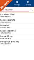 Lake Neuchatel Morat Biel GPS screenshot 1