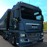 Modern Euro Truck Simulator 3d icône