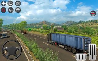 برنامه‌نما Modern Euro Truck Simulator 3d عکس از صفحه