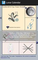 Moon Calendar - Lunar Phases poster