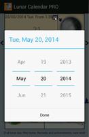 Lunar Calendar PRO screenshot 1