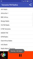 Tanzania FM Radios تصوير الشاشة 1