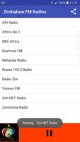 Zimbabwe FM Radios الملصق