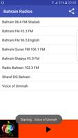 Bahrain Radios Plakat