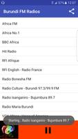 Burundi FM Radios स्क्रीनशॉट 1